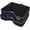 Black, variant on 3.15" Extra Thick Stadium Seat Cushions - Portable Water-Resistant Bleacher Pads with Decorative Trim, Lightweight & Comfortable for Sports, Games, and Outdoor Event