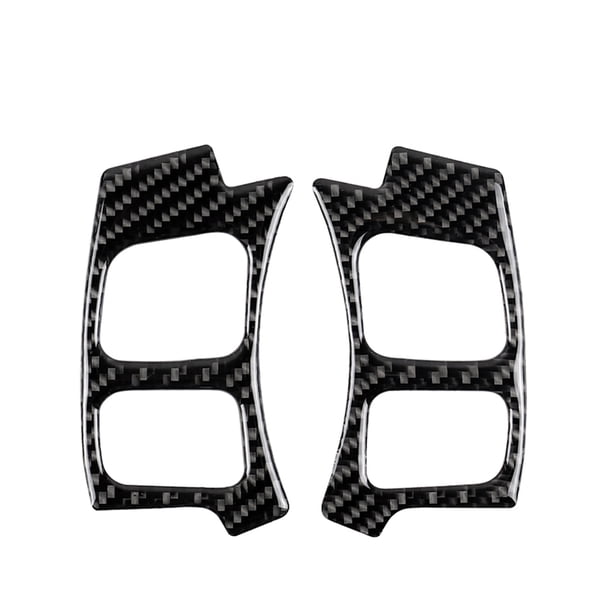 Scienceny Reemplazo para IS250 NX200 200t 300h 2 unids/set volante adorno fibra de carbono pegatina Automoción decorativa y accesorios Numero 3