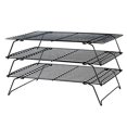 thumbnail image 1 of 2024 3 Layers Stackable Cooling Rack Metal Cake Cookie Biscuits Bread Cooling Rack Net Mat Holder Dry Co, 1 of 4