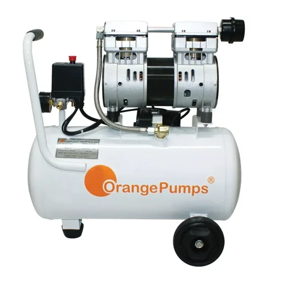 Compresor libre de aceite 1hp modelo LD-75024 &nbsp; Orange Pumps LD-75024