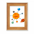 thumbnail image 1 of Toys Connect Globe Planet Desktop Wooden Photo Frame Display Picture Art Painting Multiple Sets, 1 of 3
