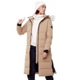 thumbnail image 2 of Alpine North, Kluane - Women's Vegan Down Recycled Ultra Long Winter Parka - Water Repellent, Windproof, Insulated Jacket with Hood, 2 of 6