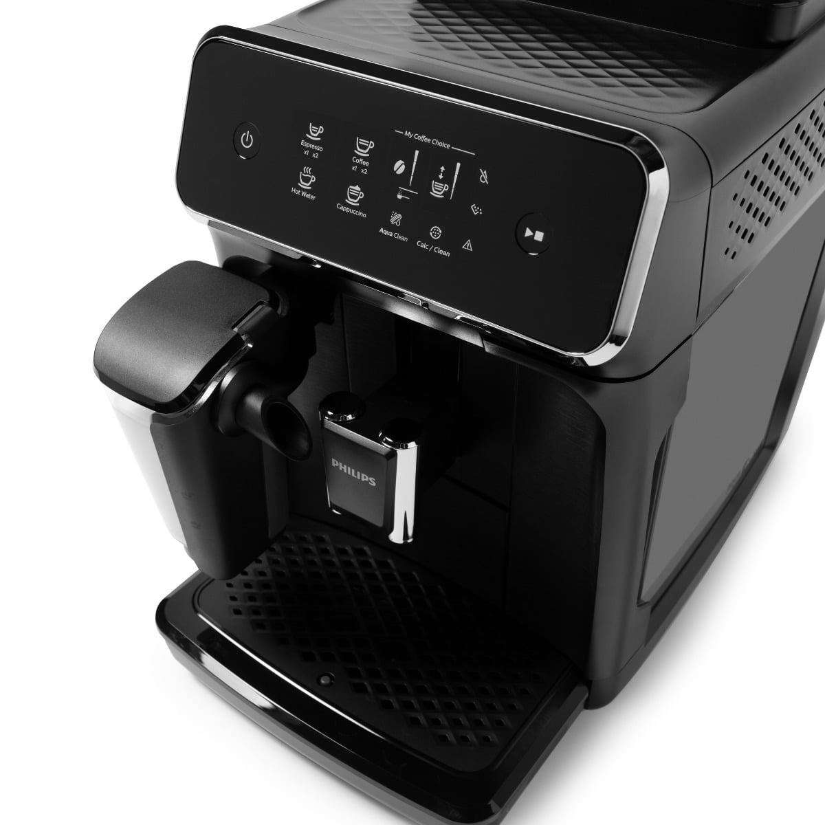 Philips Series 2200 LatteGo EP2235/40 Automatic coffee maker with frother,  Black-zinc brown
