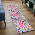 thumbnail image 3 of 2'x6' Rug Runners for Hallways Kitchen, Colorful Abstract Non Slip Entryway Beside Floor Carpet Runner, Oil Painting Modern Artwork Washable Laundry Room Bedroom Throw Rugs Mat for Family Pet, 3 of 8