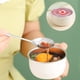 thumbnail image 2 of Fiambrera Bento Kids On-the-Go Wdftyju de acero inoxidable 1550 ml para viajes escolares azul 4 rejillas, 2 of 8