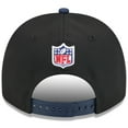 thumbnail image 4 of Men's New Era Black/Navy Tennessee Titans 2025 NFL Draft A-Frame 9FIFTY Snapback Hat, 4 of 7