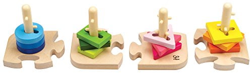 hape creative toddler wooden peg puzzle