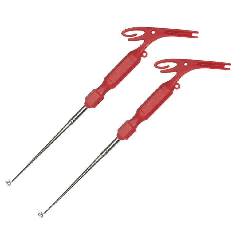 2pcs Fishing Line Hook Knot Tying Tool,Quick Nail