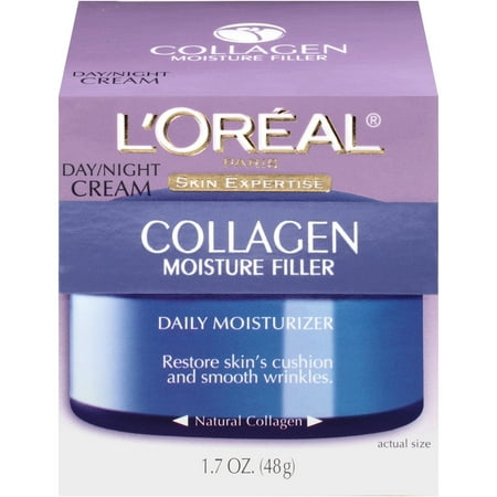L'Oreal Paris Collagen Moisture Night Cream Face Moisturizer, 1.7oz