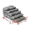 thumbnail image 2 of Bgsha 10PCS Artificial Stone Steps Fairy Tale Garden Decoration Tiny Landscape DIY, 2 of 10