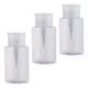 thumbnail image 4 of Botella dispensadora de bomba de empuje de 3 piezas de plástico profesional para desmaquillar 150ml, 4 of 6