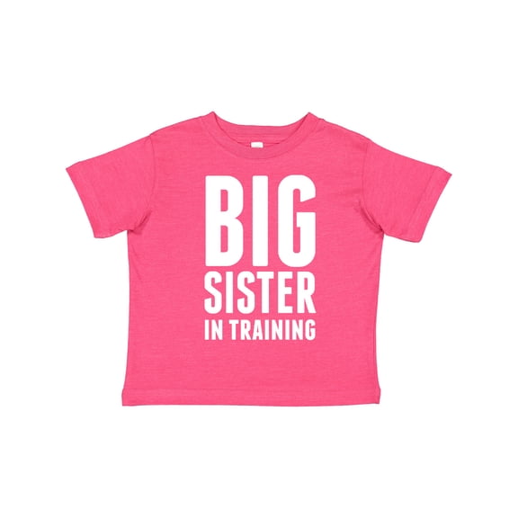 Inktastic Big Sister in Training Girls Toddler T-Shirt