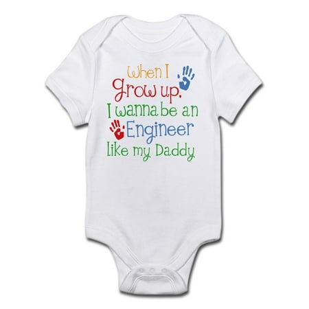 

CafePress - Engineer Like My Daddy Infant Bodysuit - Baby Light Bodysuit