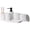 White Sandy Stone, variant on 6-Piece Bathroom Accessory Set White Sandy Stone for Home Organizer Decor