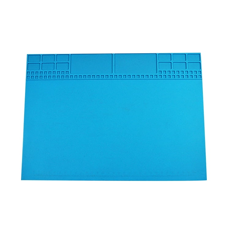 Large Soldering Bench Mat Silicone Heat Resistant Work Project