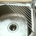 thumbnail image 6 of SDFGTstore Roll Up for Triangle Dish Drying Rack for Sink Corner Foldable Caddy Sponge Hold, 6 of 11