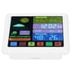 thumbnail image 2 of Monitor de temperatura y humedad, reloj meteorológico inalámbrico, medidor digital de temperatura y humedad, termómetro, higrómetro, eficiencia óptima, 2 of 8