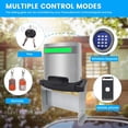 thumbnail image 4 of iMeshbean 1/3HP 1800LBS Automatic Solar Sliding Gate Opener Chain Driven APP, Keypad, 4 Remote Controls, 4 of 17