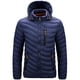 thumbnail image 3 of Chaquetas Informales Con Capucha Para Hombre, Chaqueta de Otoño E Invierno, Chaleco de Algodón, Chaqueta Cálida Odeerbi ODB-4, 3 of 3