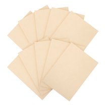 AURARMLET 10Pcs Thick Craft Paper Parchment Beige for Scrapbook and Writing