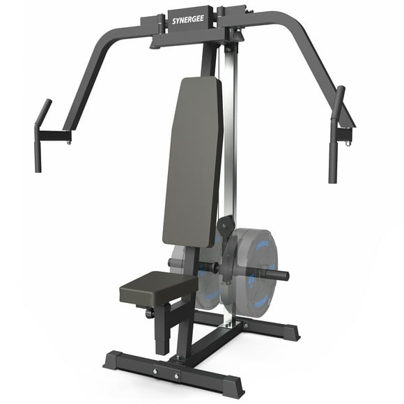 Synergee Chest Fly and Reverse Delt Machine for Home Gym, Adjustable Upper Body Workout Equipment for Chest, Back, Shoulder & Rear Delts, 400 lb Max Capacity