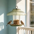 thumbnail image 4 of Kafsov Bird Feeder Rain Guard - Plastic Dome Shield, Weatherproof Squirrel-Proof Cover for Outdoor Tube, Tray & Dome Feeders Clear, 4 of 5