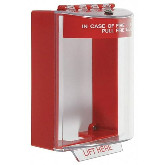 Safety Technology International, Inc. STI-13210FR Universal Stopper®, Surface Mount with Conduit Knockouts and Fire Label, Indoor/Outdoor Polycarbonate Protec