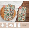 thumbnail image 2 of GZHJMY Gorgeous Colorful Moroccan Pattern Cloth Napkins, Set of 1 20 x 20 Inch Soft & Comfortable Polyester Dinner Napkins for Family, Home, Restaurant, Weddings, Parties, 2 of 5