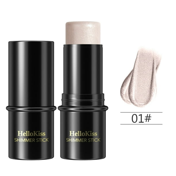 ContourStick - Iluminador en barra y rubor en crema en barra - Hidratante, lápiz iluminador y matizador, barras de maquillaje para dar forma al rostro para mujer, iluminador