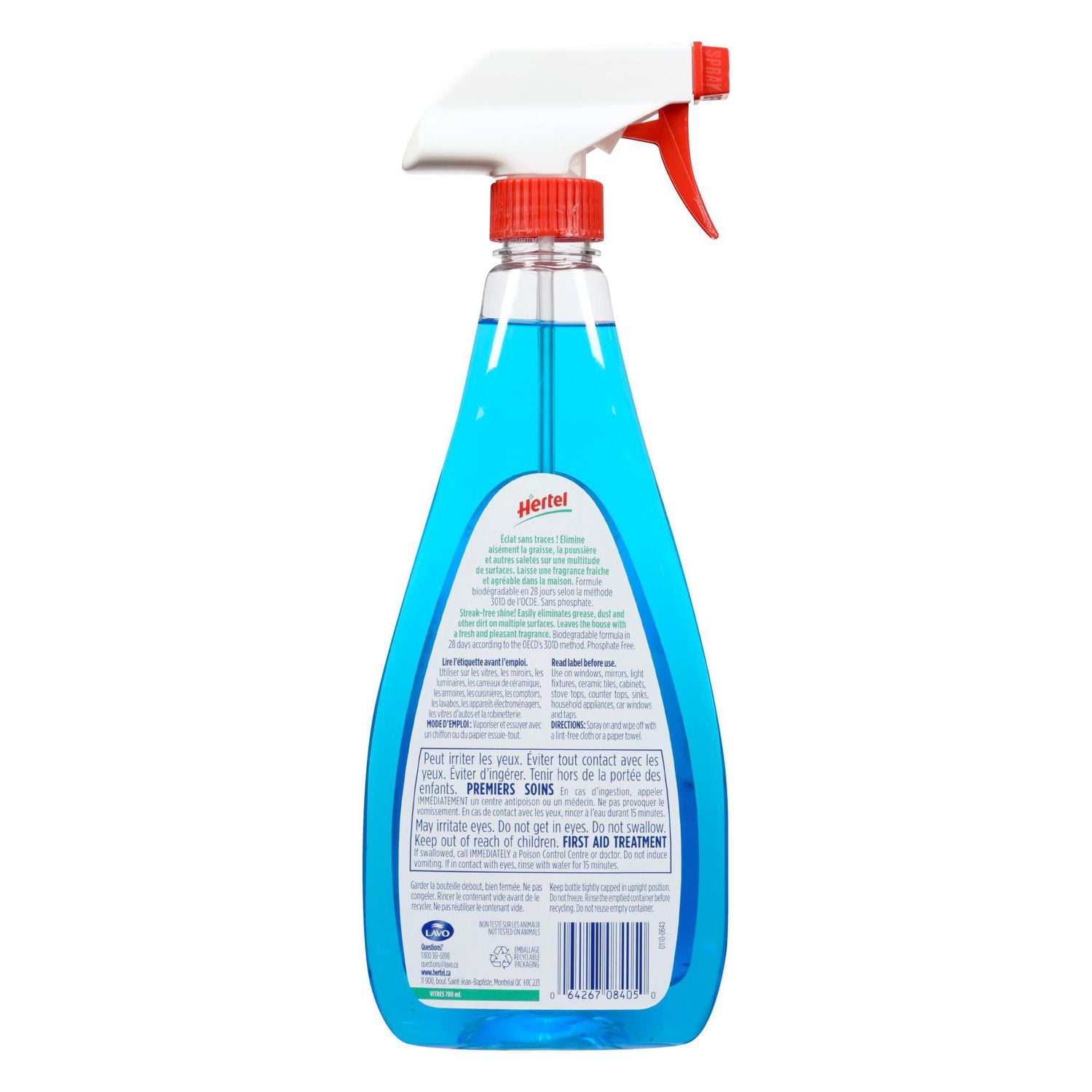 Hertel Vitres et Surfaces Ambiance Fraicheur 700 ml