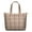 Classic, variant on Classic Plaid Travel Duffel Buffalo Checkered Weekender Bag with Striped Rustic Pattern, Lightweight Tote Bag with Geometric Aesthetic