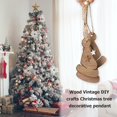 thumbnail image 2 of 3 piezas estilo nórdico Feliz Navidad colgante DIY árbol de Navidad decoración (JM01575) Tmvgtek Oficina Multiescena Multifunción, 2 of 7