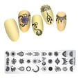 thumbnail image 1 of Heliisoer Noël Flocon de Neige Nail Art Impression Acier Nail Art Modèle d'Impression, 1 of 3