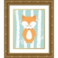 thumbnail image 1 of Robinson, Tamara 12x14 Gold Ornate Wood Framed with Double Matting Museum Art Print Titled - Woodland Birch III, 1 of 4