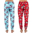 thumbnail image 4 of Disney 2 Pack Womens Pajama Sleepwear Pants Female, Mickey/Stitch, Size: 2X, 4 of 6