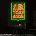 thumbnail image 4 of Glowneon See You Soon Neon Sign, Good Bye Led Sign, Restaurant Decor, 4 of 5