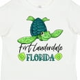 thumbnail image 4 of Inktastic Fort Lauderdale, Florida Happy Sea Turtle Boys or Girls Toddler T-Shirt, 4 of 5