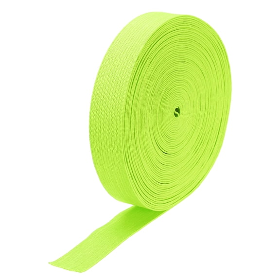 Elastic Bands for Sewing 0.8" 10 Yard Light Green Knit Elastic Spool for Wigs, Waistband, Pants