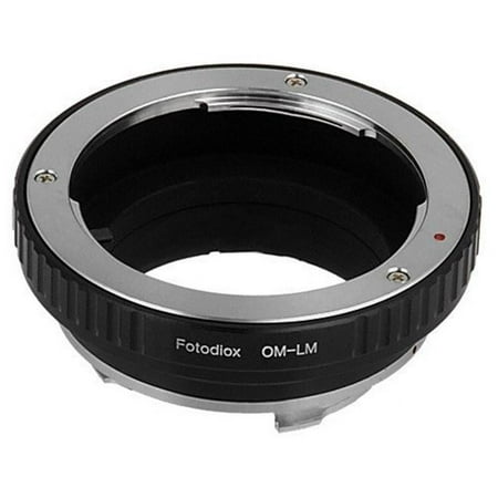 Image of Fotodiox Lens Mount Adapter - Olympus Zuiko 35 mm SLR Lens To Leica M Mount Rangefinder Camera Body