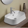 thumbnail image 4 of Britannia Rectangular Above Mount Basin with Single Faucet Hole Drill, 4 of 4