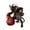 1 Pack #D, variant on Krampus Legend Acrylic Christmas Tree Ornaments, 3.93in Pre-Strung Hanging Rope, Spooky Folklore Style Holiday Tree Decor Collection, 1 Pack #C