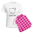 thumbnail image 5 of CafePress - Molar Bear Polar Tooth Bear Pajamas - Women's Short Sleeve Print T-Shirt and Pants Light Cotton Pajama Set, 5 of 7
