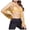 Yellow, variant on Swimsuit Coverup for Women Glitter Rhinestone Fishnet Mesh Long Sleeve Crewneck Cropped Top Beach Cover Up