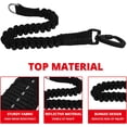 thumbnail image 2 of Long Dog Leash 10 FT: Heavy Duty Rope Leashes for Dogs Training with Swivel Lockable Hook Reflective Threads Bungee and Padded Handle - Dog Lead for Large Small Medium Dogs Outside Walking Hiking Red, 2 of 6