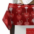 thumbnail image 3 of Valentine'S Day Love Pendant Red Table Cloth Waterproof Dining Tablecloth Kitchen Decorative Party Table Cover, 3 of 6
