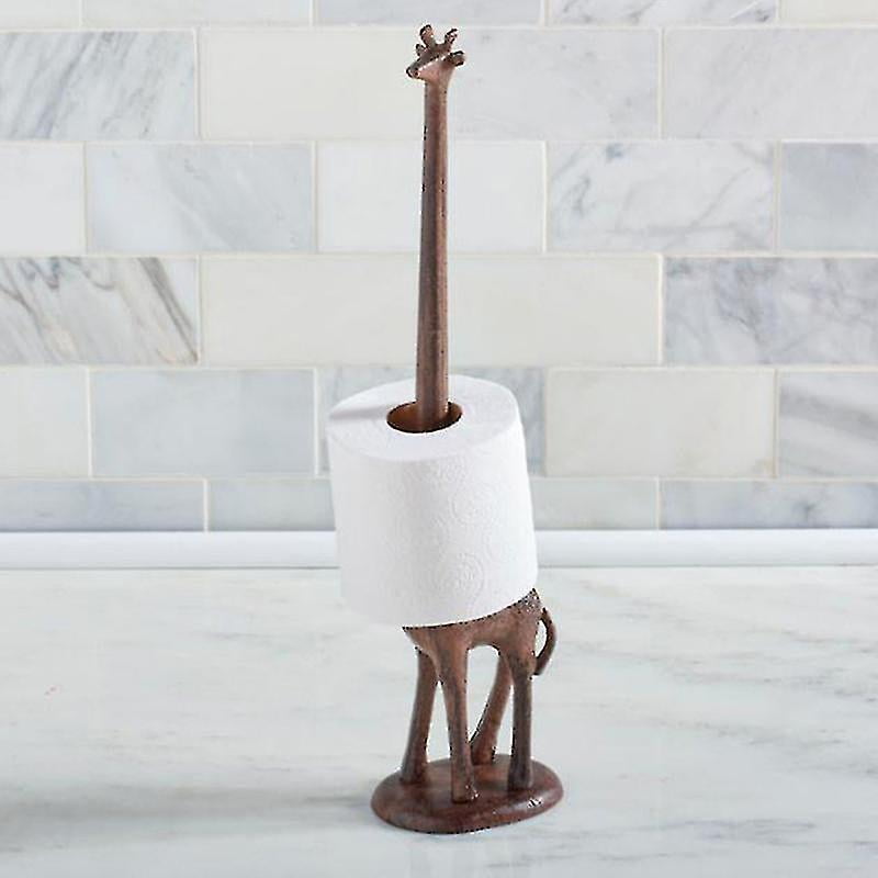 Kitchen Roll Holder No Drilling Animal Shape Standing Paper Roll Holder Decorative Animals Kitchen Walmart