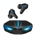thumbnail image 2 of Auriculares inalámbricos Hi-TWS con luz LED y control táctil Bluetooth 5.0., 2 of 9
