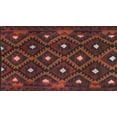 thumbnail image 1 of Ahgly Company Indoor Rectangle Contemporary Saffron Red Oriental Area Rugs, 4' x 6', 1 of 6