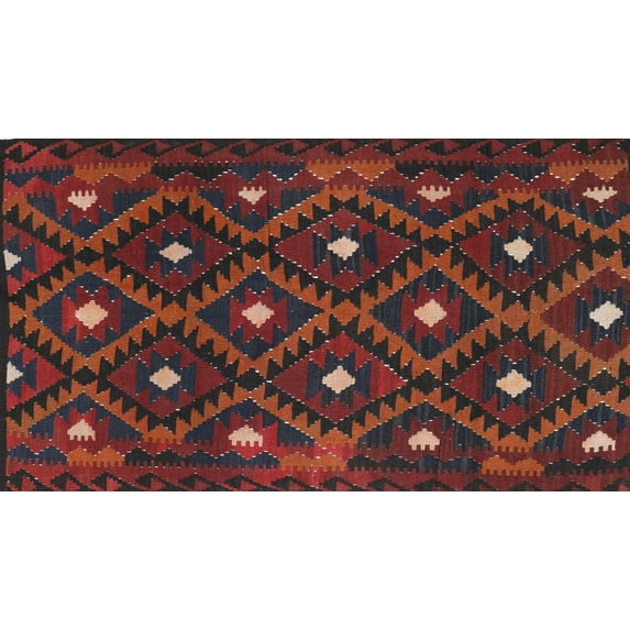 Ahgly Company Machine Washable Indoor Rectangle Contemporary Saffron Red Area Rugs, 2' x 5'