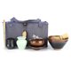 thumbnail image 1 of Juego de té de cerámica de estilo japonés, kit de soporte para batidor de té, herramienta de servicio, accesorios para la ceremonia del té, tipo 1, 1 of 8